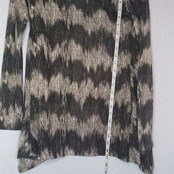 Pretty young thing Long open Womens cardigan top gray size Small - Picture 7 of 9